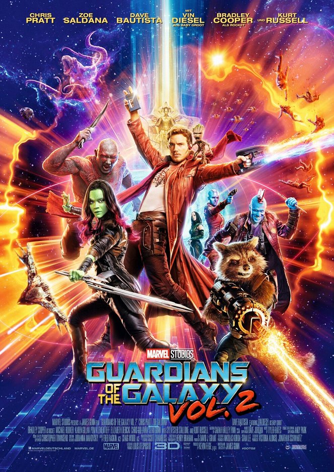 Guardians of the Galaxy Vol. 2 - Plakate