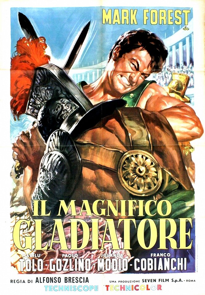 Le Gladiateur magnifique - Affiches