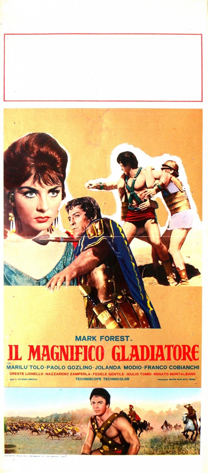 The Magnificent Gladiator - Posters