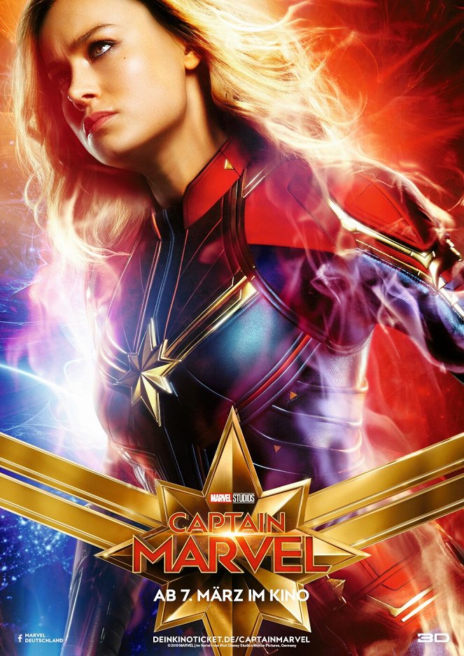 Captain Marvel - Plakate