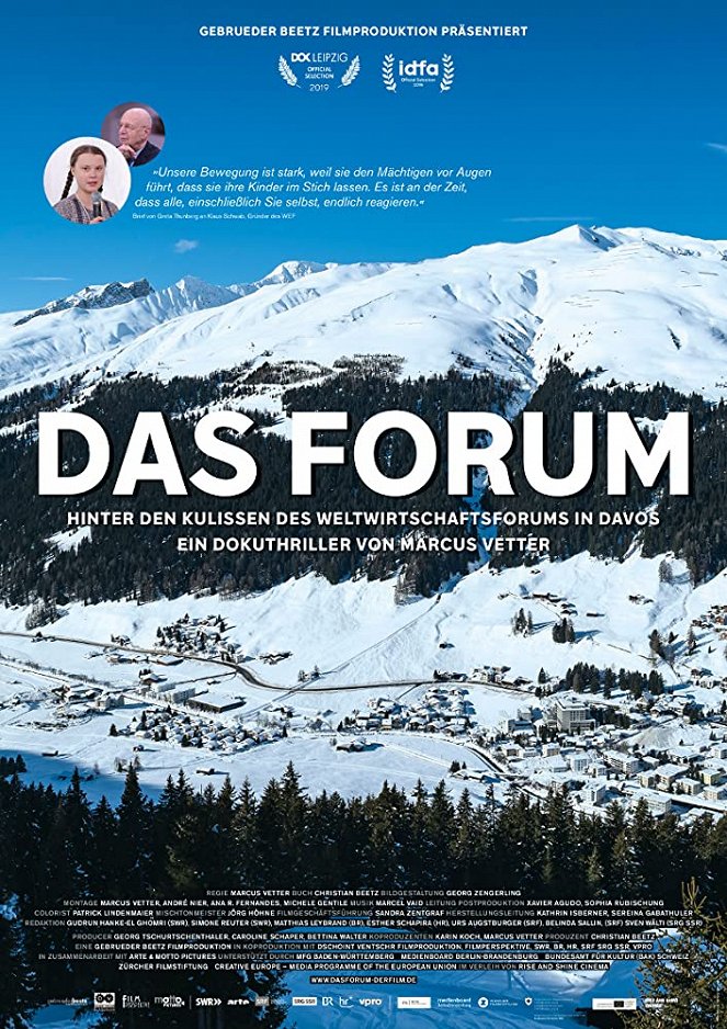 Das Forum - rettet Davos die Welt? - Plakaty