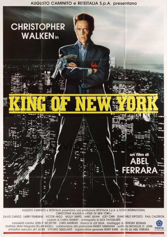 King of New York - Cartazes