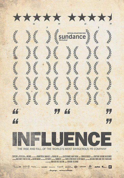 Influence - Plakátok