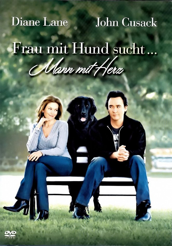 Frau mit Hund sucht Mann mit Herz - Plakate