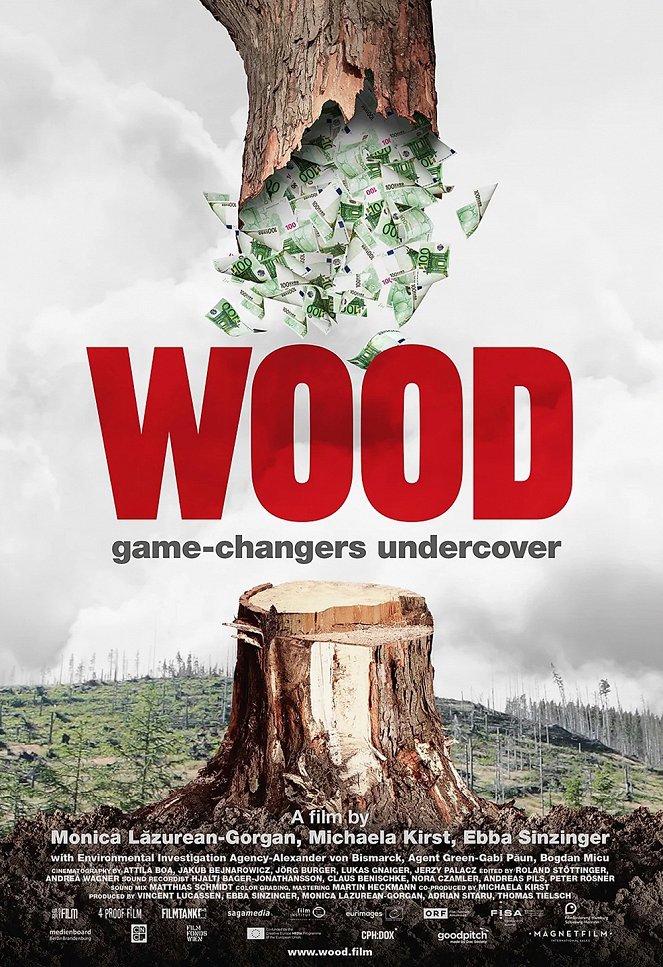 Nezákonná těžba dřeva - skandální odhalení - Plakáty