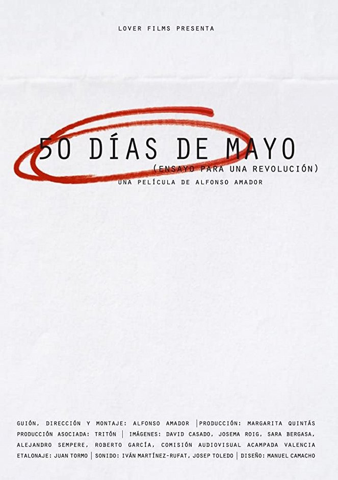50 días de Mayo: Ensayo para una revolución - Plagáty