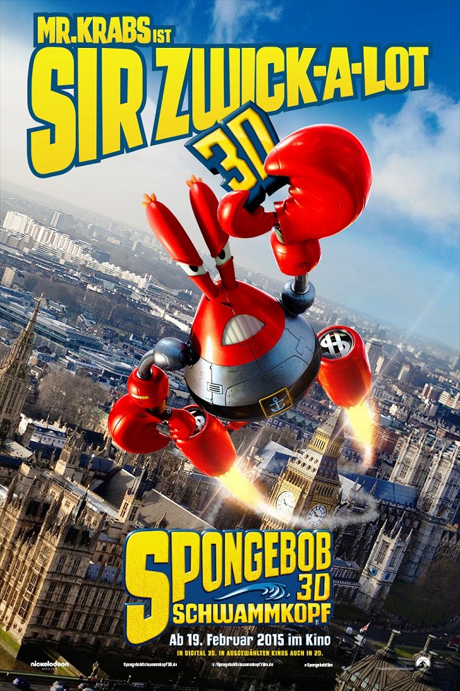 SpongeBob Schwammkopf 3D - Plakate