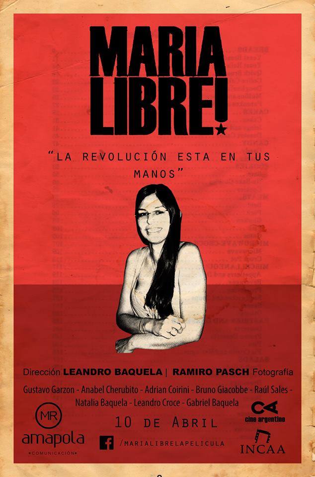 María Libre - Plakate