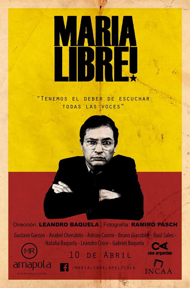 María Libre - Plagáty