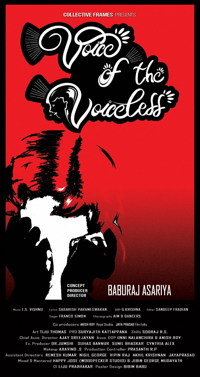 Voice of the Voiceless - Cartazes