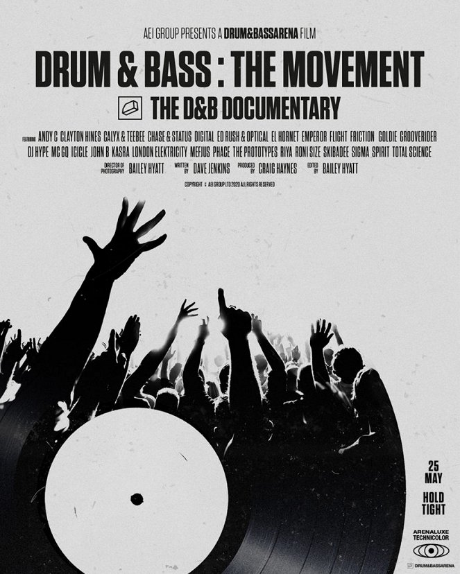 Drum & Bass: The Movement – The D&B Documentary - Julisteet