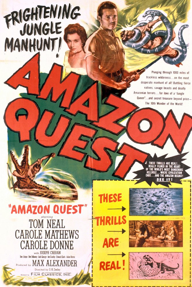 Amazon Quest - Affiches
