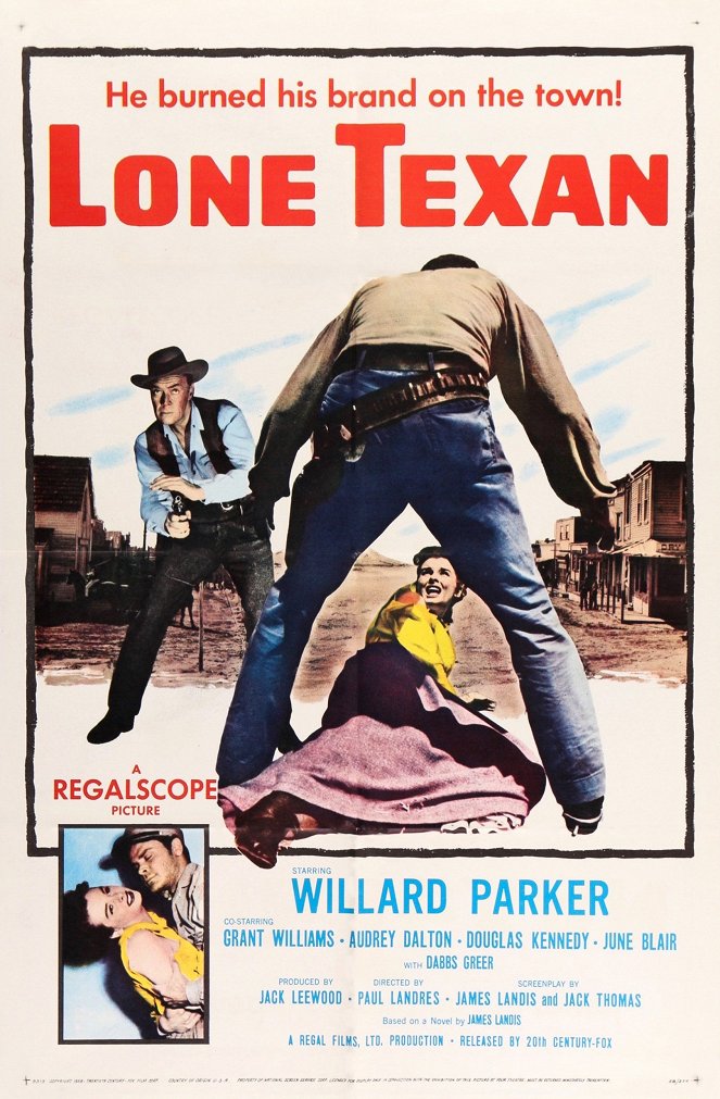 Lone Texan - Affiches