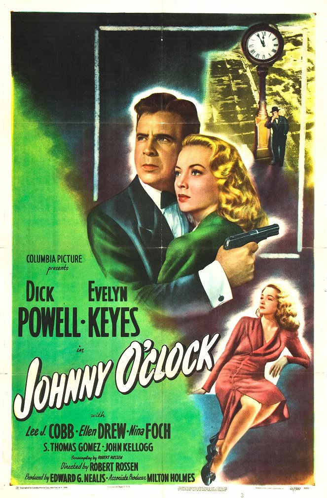 Johnny O'Clock - Plakáty