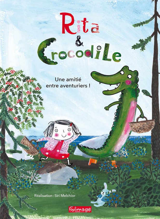 Rita & crocodile - Affiches