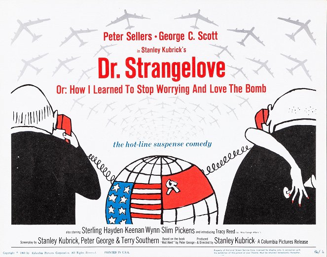 Doktor Strangelove, lub jak przestałem się martwić i pokochałem bombę - Plakaty
