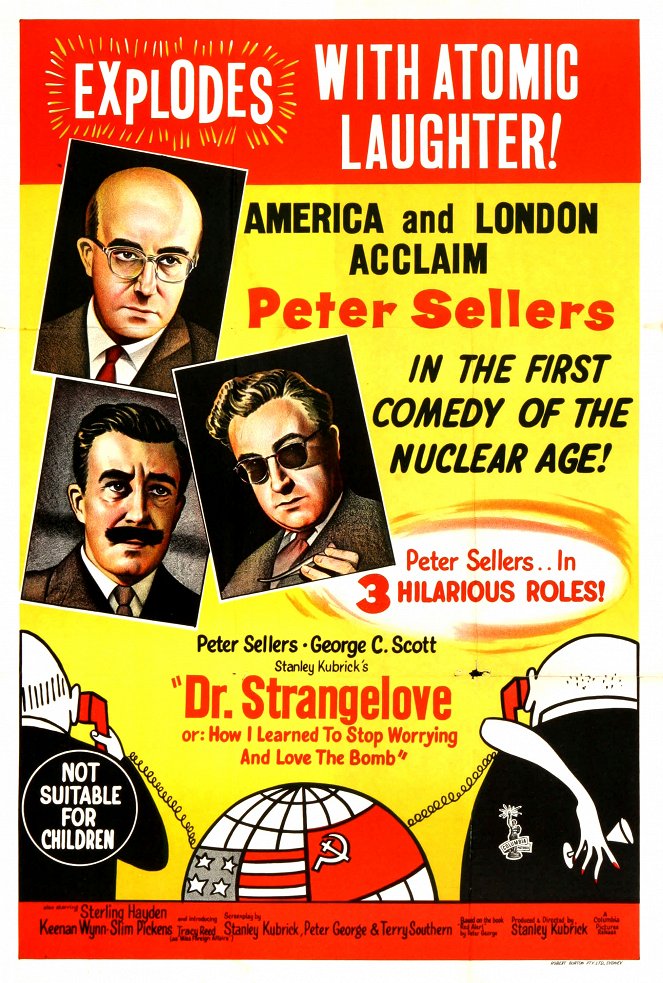Dr. Strangelove or: How I Learned to Stop Worrying and Love the Bomb - Posters
