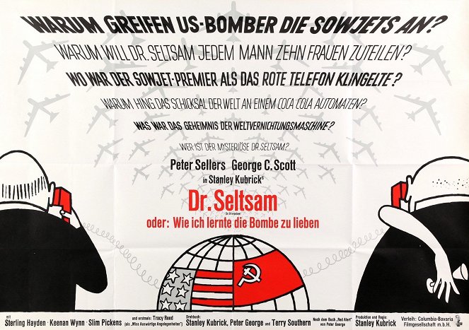 Dr. Seltsam oder wie ich lernte, die Bombe zu lieben - Plakate