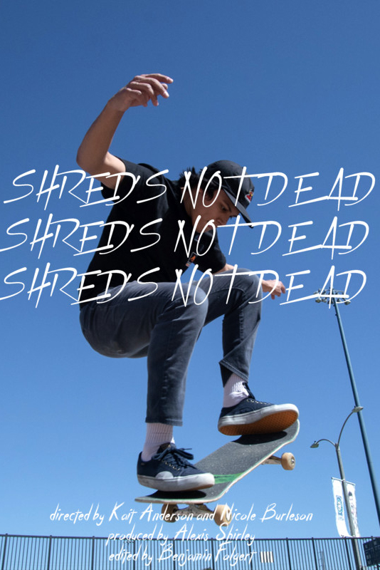 Shred's Not Dead - Plakáty