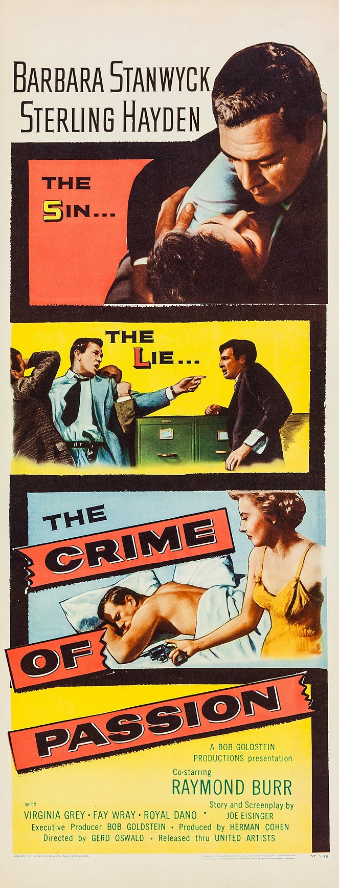 Crime of Passion - Plakátok