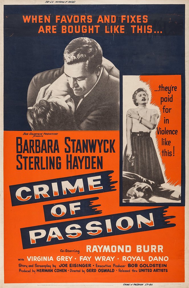 Crime of Passion - Cartazes