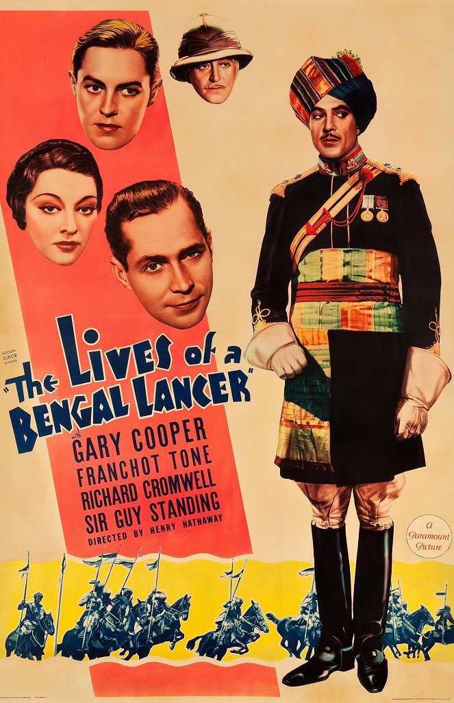 Les Trois Lanciers du Bengale - Affiches