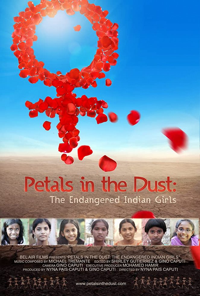 Petals in the Dust: The Endangered Indian Girls - Julisteet