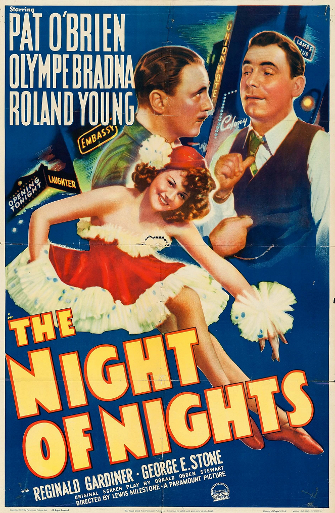 The Night of Nights - Affiches