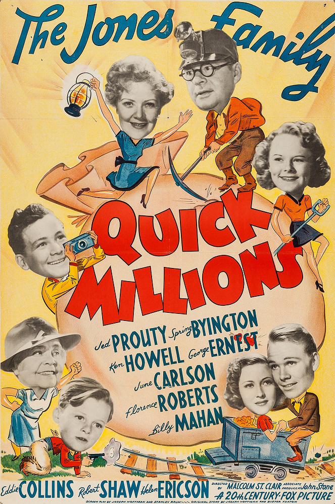 Quick Millions - Plagáty