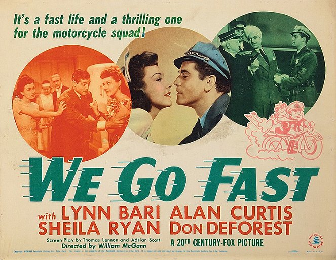 We Go Fast - Posters