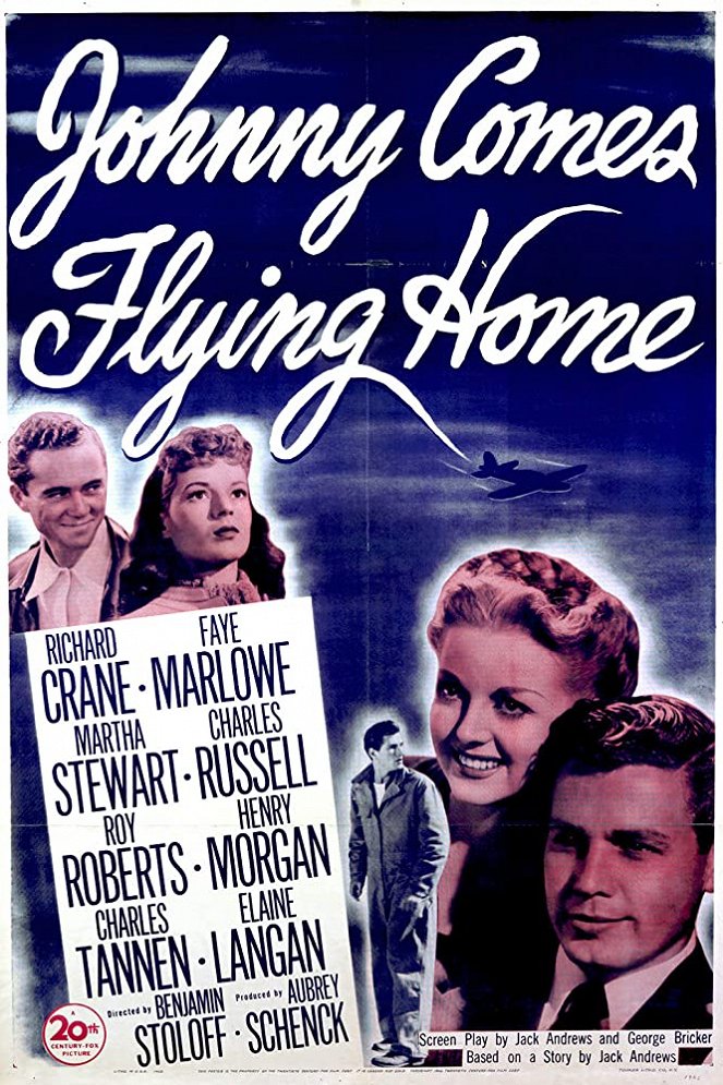 Johnny Comes Flying Home - Carteles