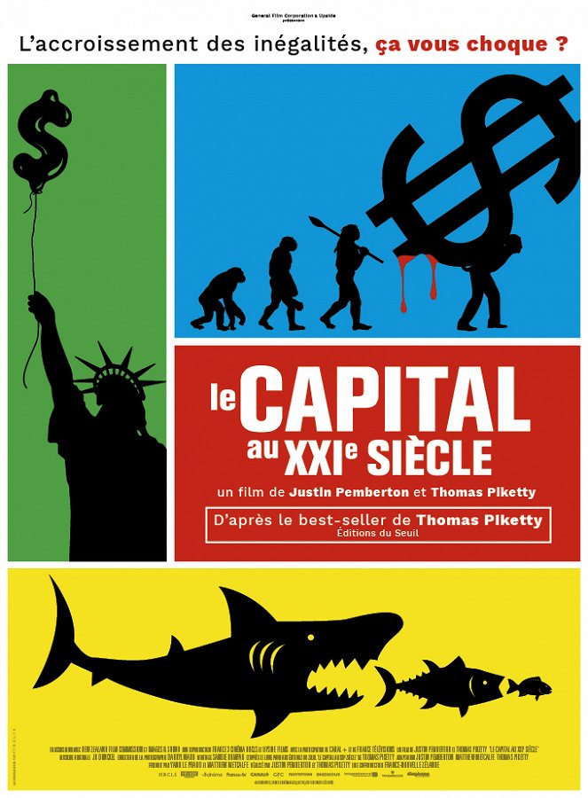 Kapitál v 21. století - Plakáty