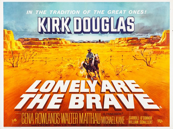 Lonely Are the Brave - Posters