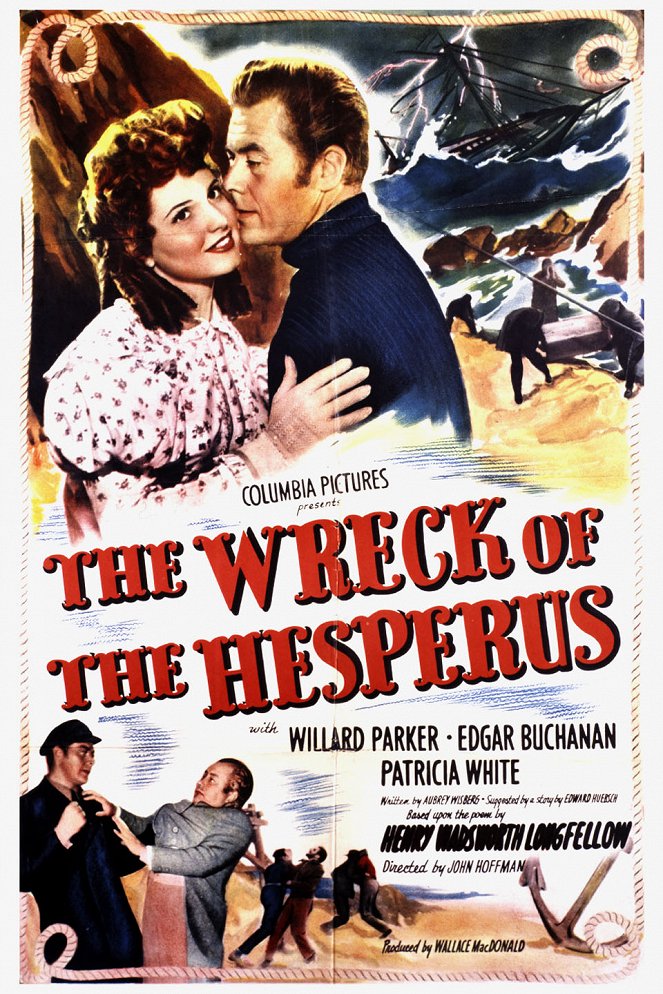 The Wreck of the Hesperus - Affiches