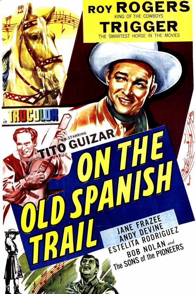 On the Old Spanish Trail - Plakate