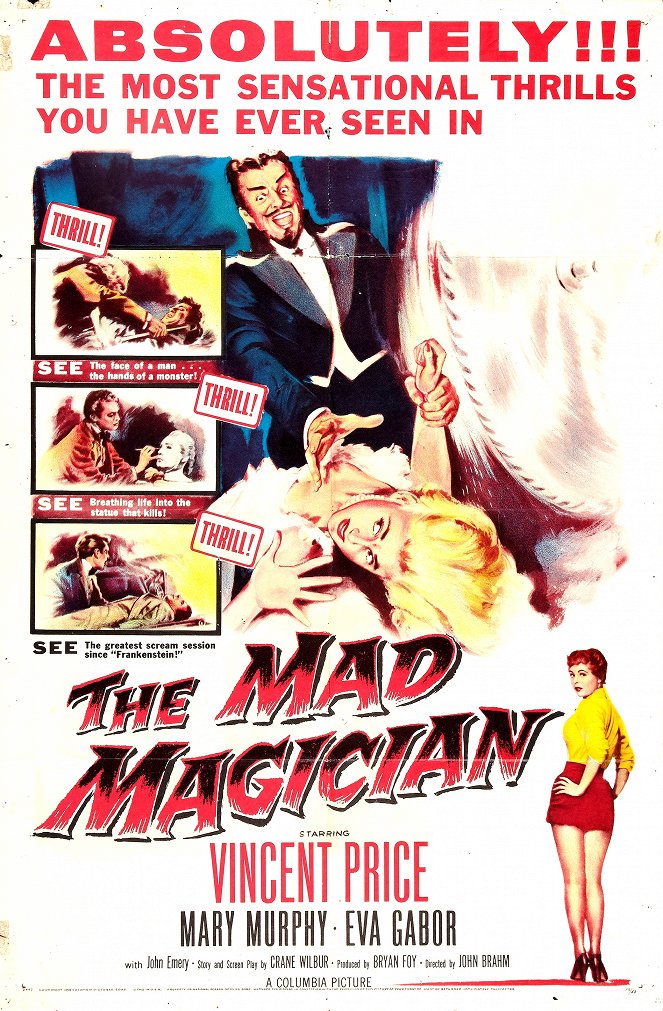 The Mad Magician - Plakaty