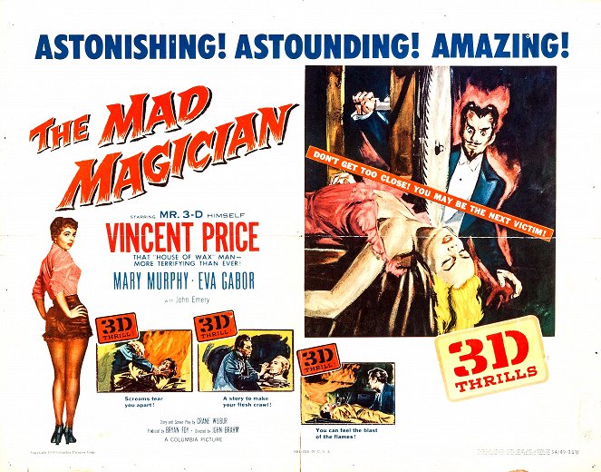 The Mad Magician - Affiches