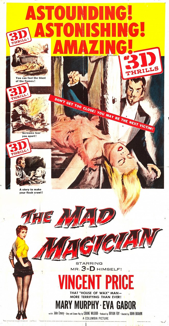 The Mad Magician - Plagáty