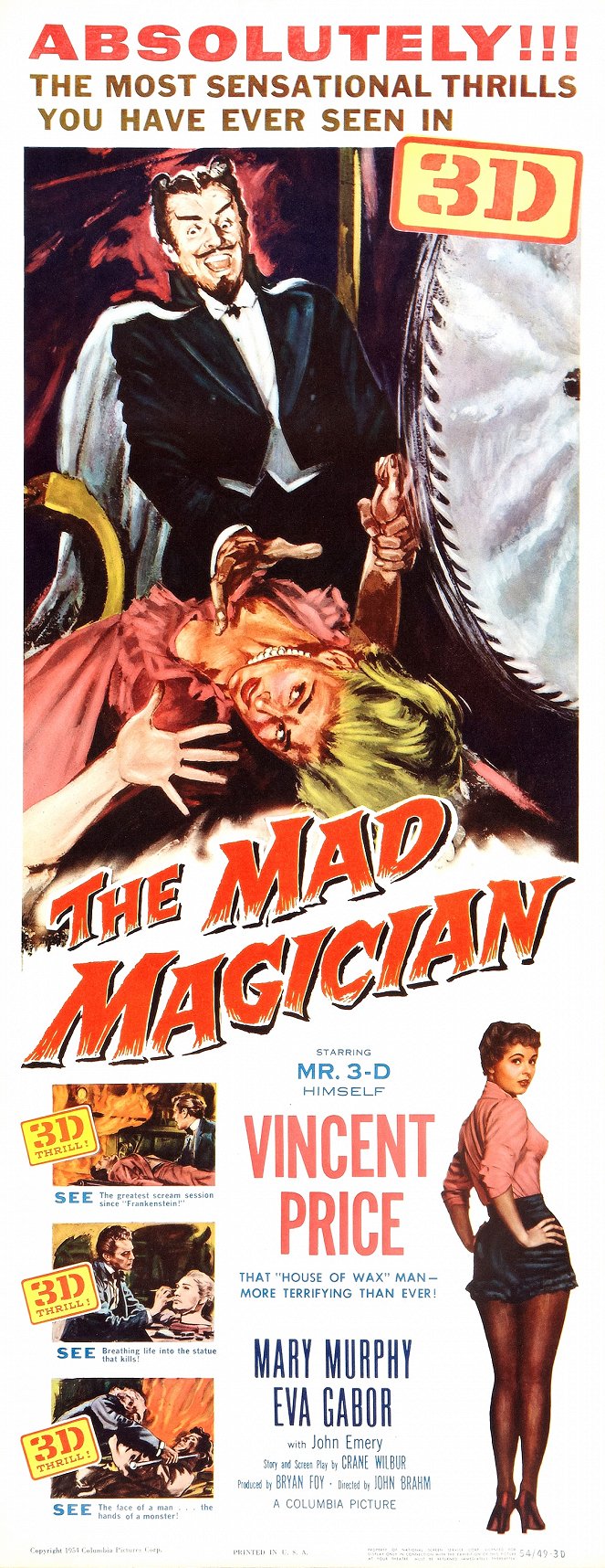 The Mad Magician - Plakátok