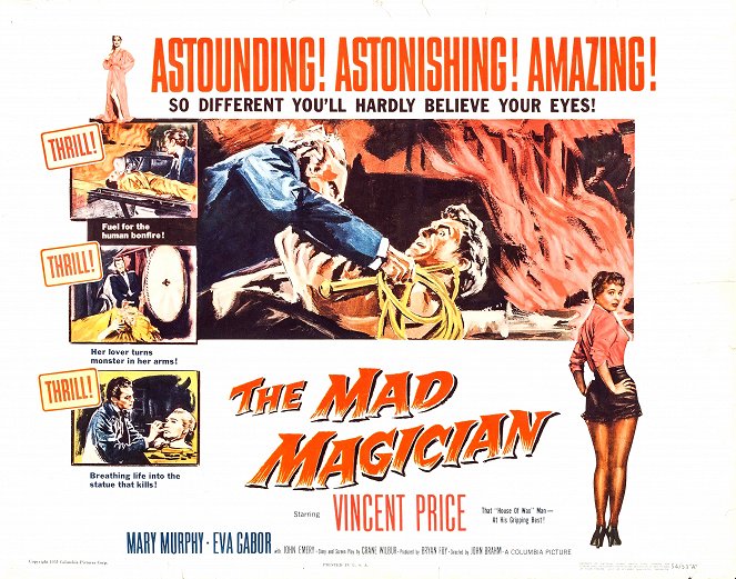 The Mad Magician - Plagáty