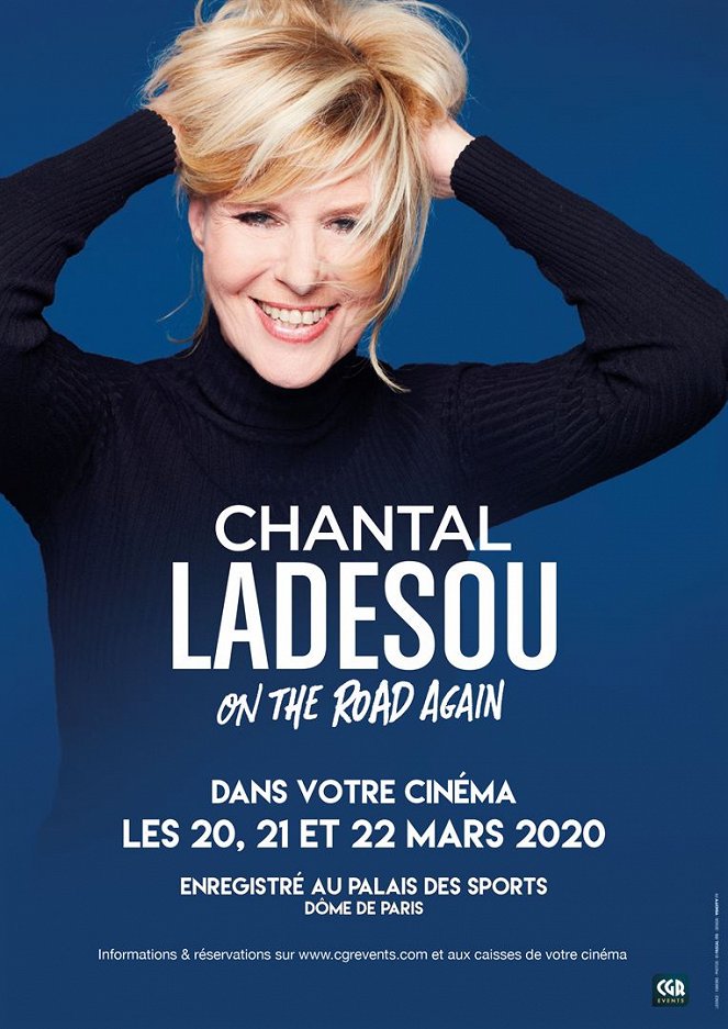 Chantal Ladesou - On the road again - Affiches