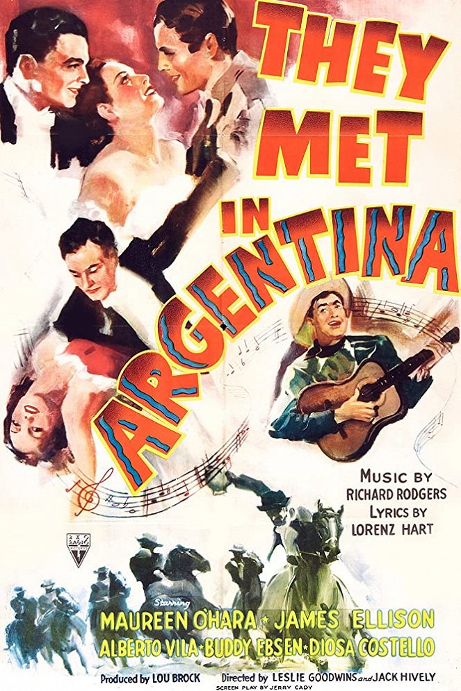 They Met In Argentina - Plakátok