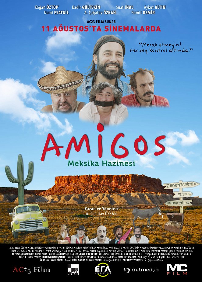 Amigos: Meksika Hazinesi - Affiches