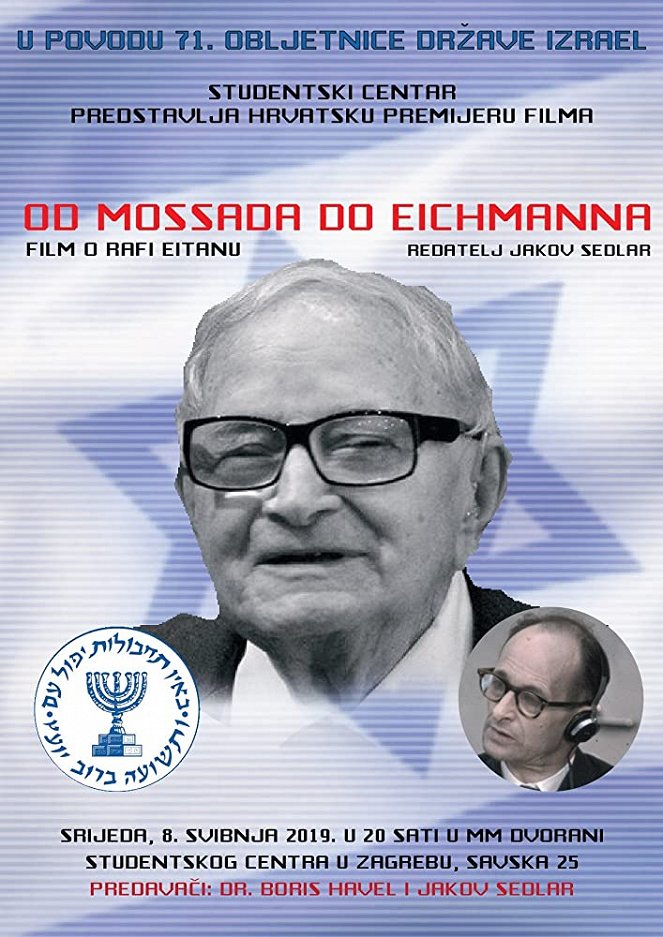 From Mossad to Eichmann (Story of Rafi Eitan) - Julisteet