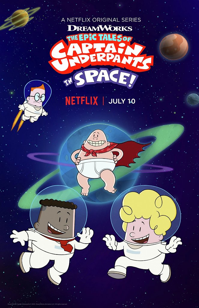 The Epic Tales of Captain Underpants in Space - Posters