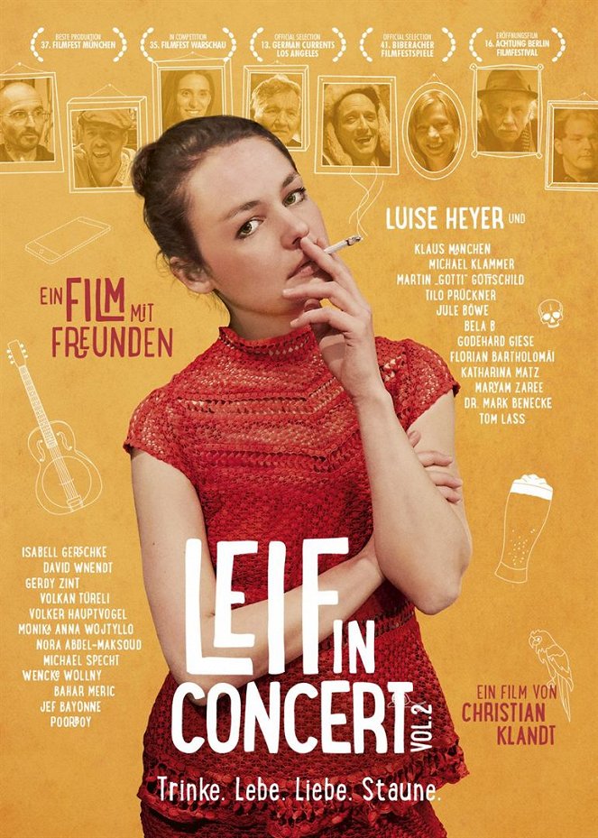 Leif na koncertě (č. 2) - Plakáty