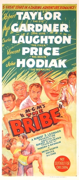 The Bribe - Posters