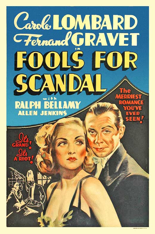 Fools for Scandal - Affiches