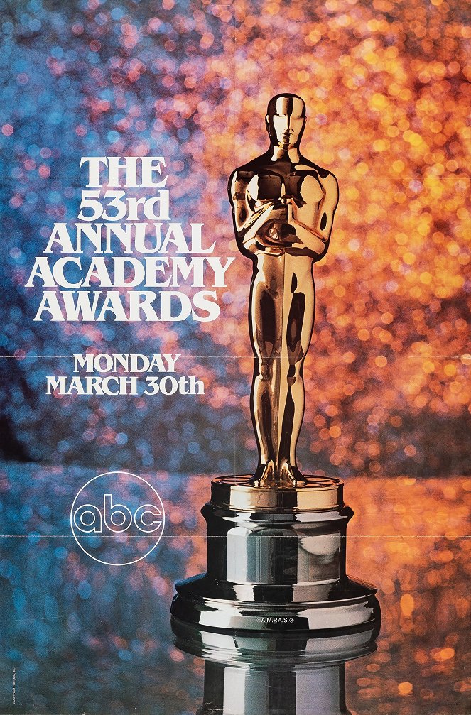 The 53rd Annual Academy Awards - Plakate