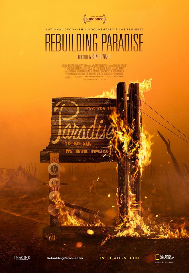 Tűzvész után: Újjáépíteni Paradise-t - Plakátok